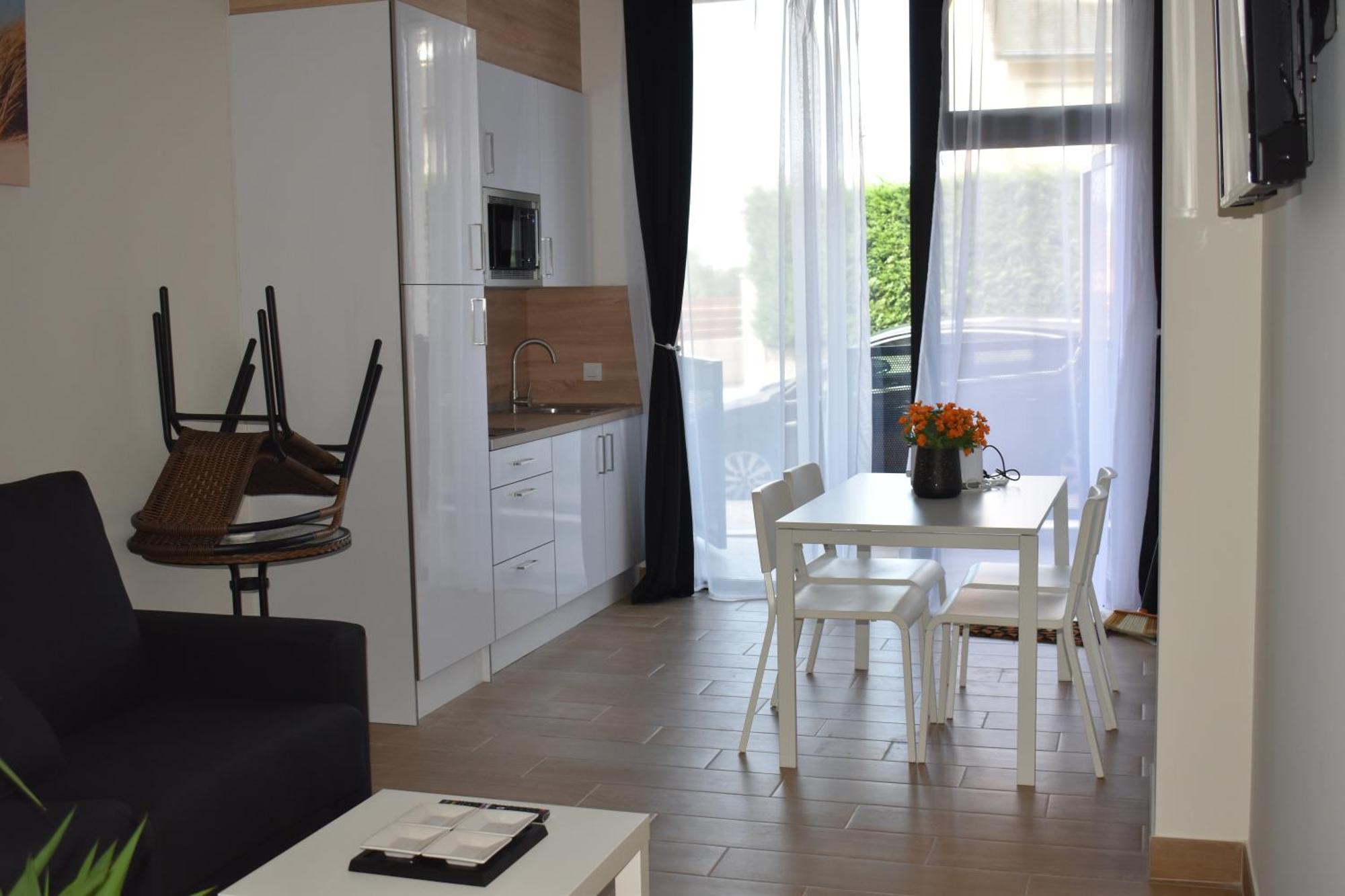 Apartamentos Silgar Plaza 桑亨霍 外观 照片