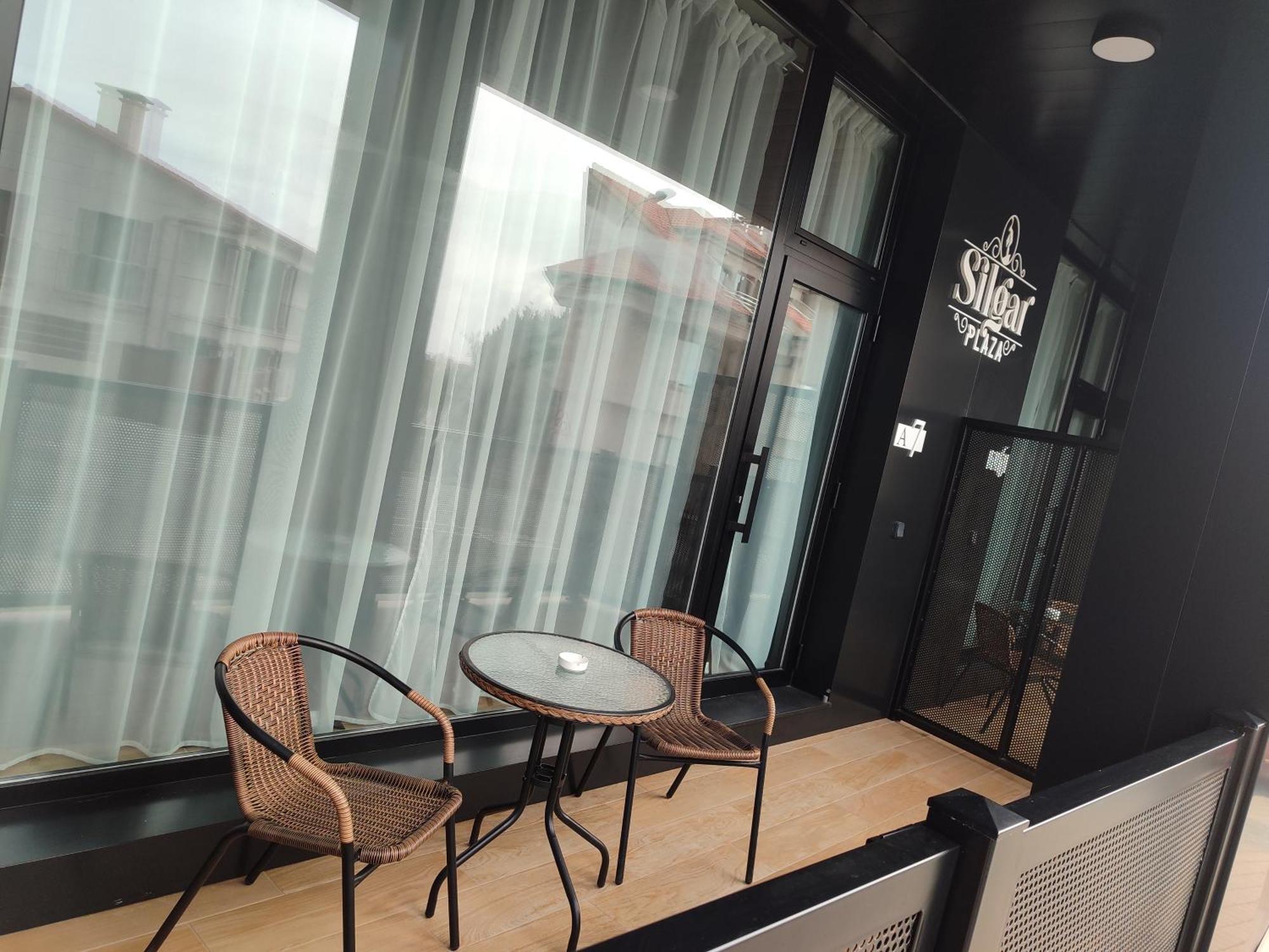 Apartamentos Silgar Plaza 桑亨霍 外观 照片