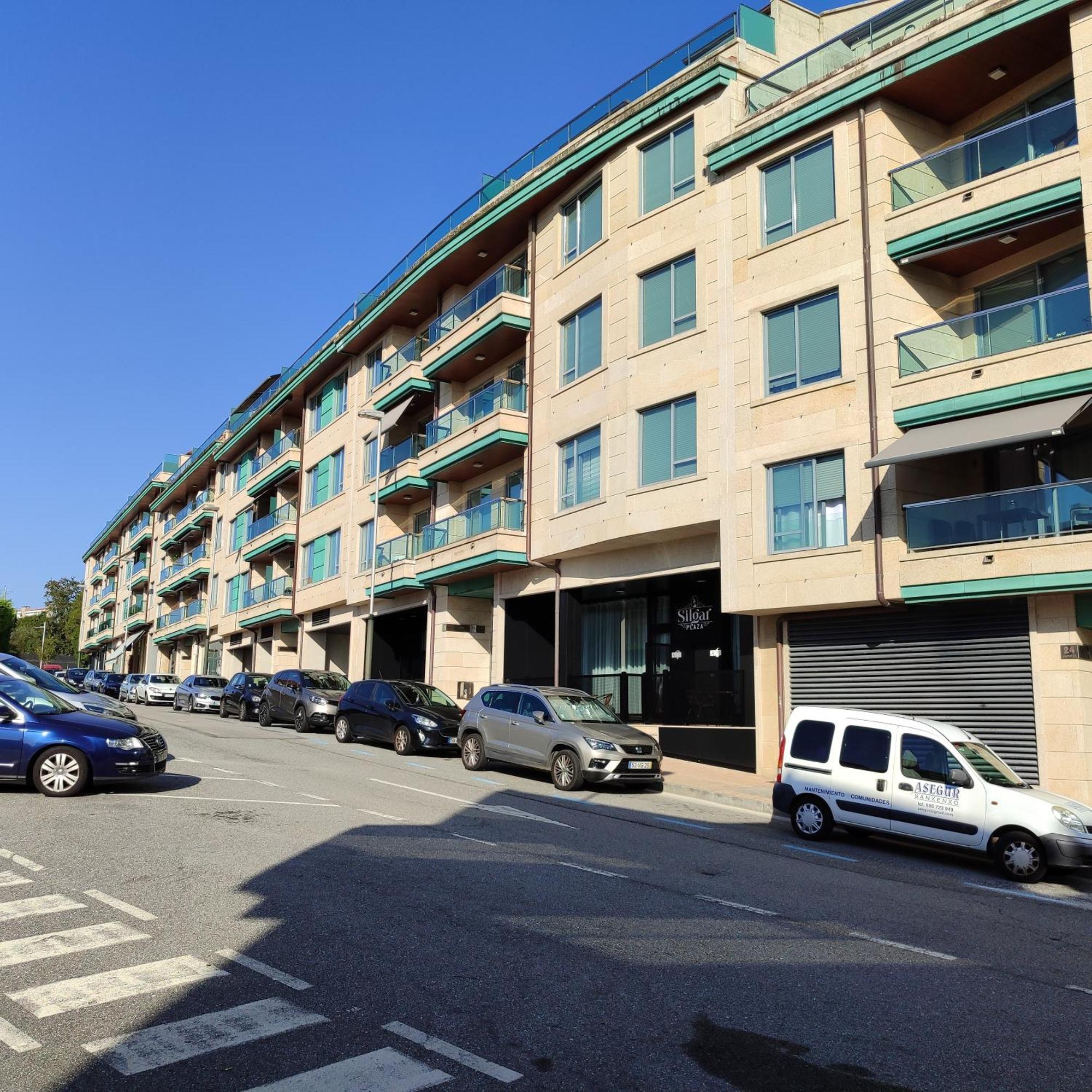 Apartamentos Silgar Plaza 桑亨霍 外观 照片