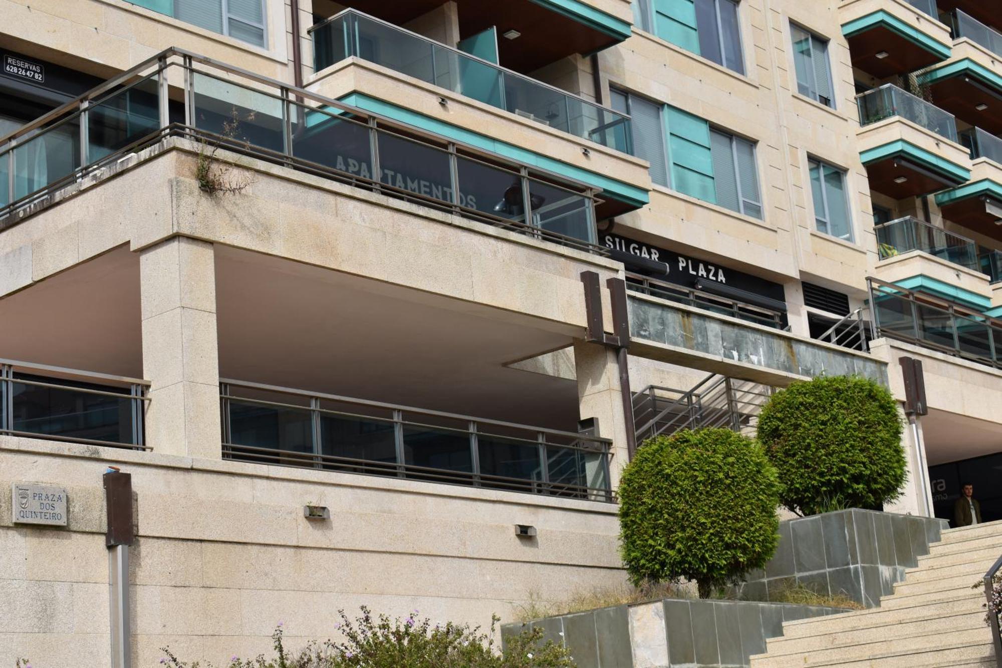 Apartamentos Silgar Plaza 桑亨霍 外观 照片