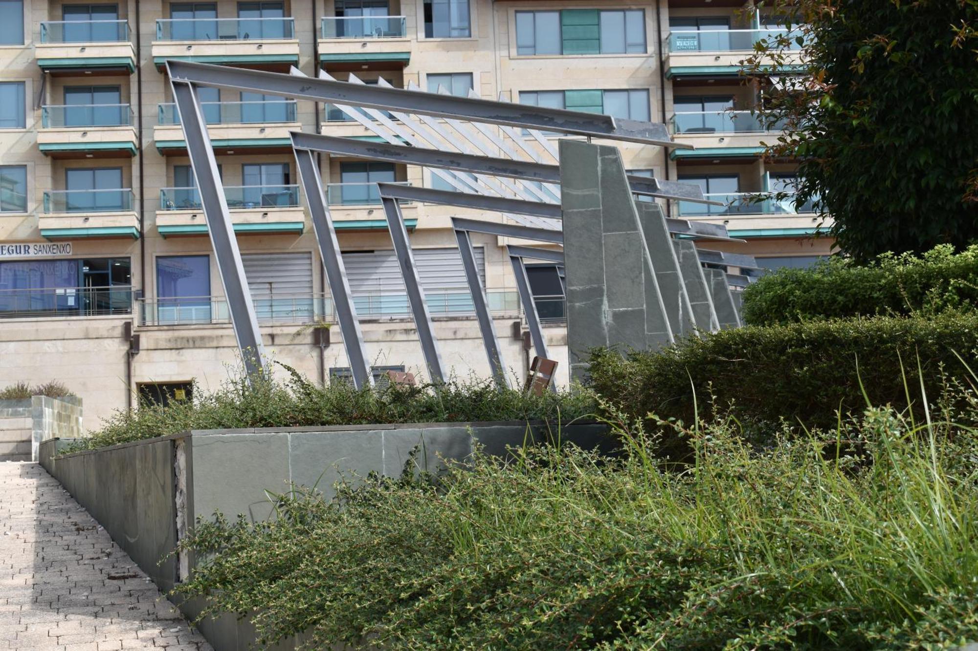 Apartamentos Silgar Plaza 桑亨霍 外观 照片