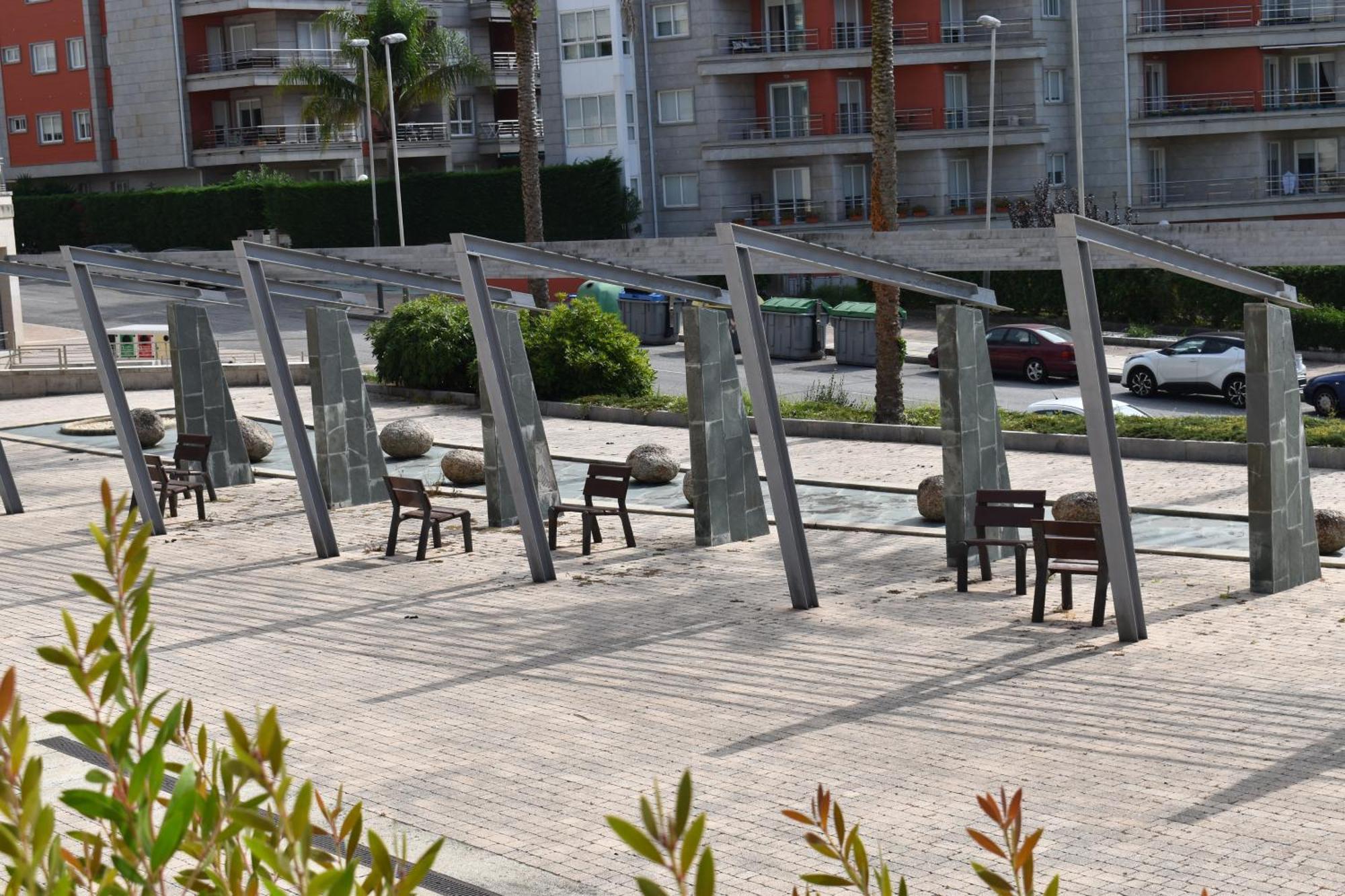 Apartamentos Silgar Plaza 桑亨霍 外观 照片