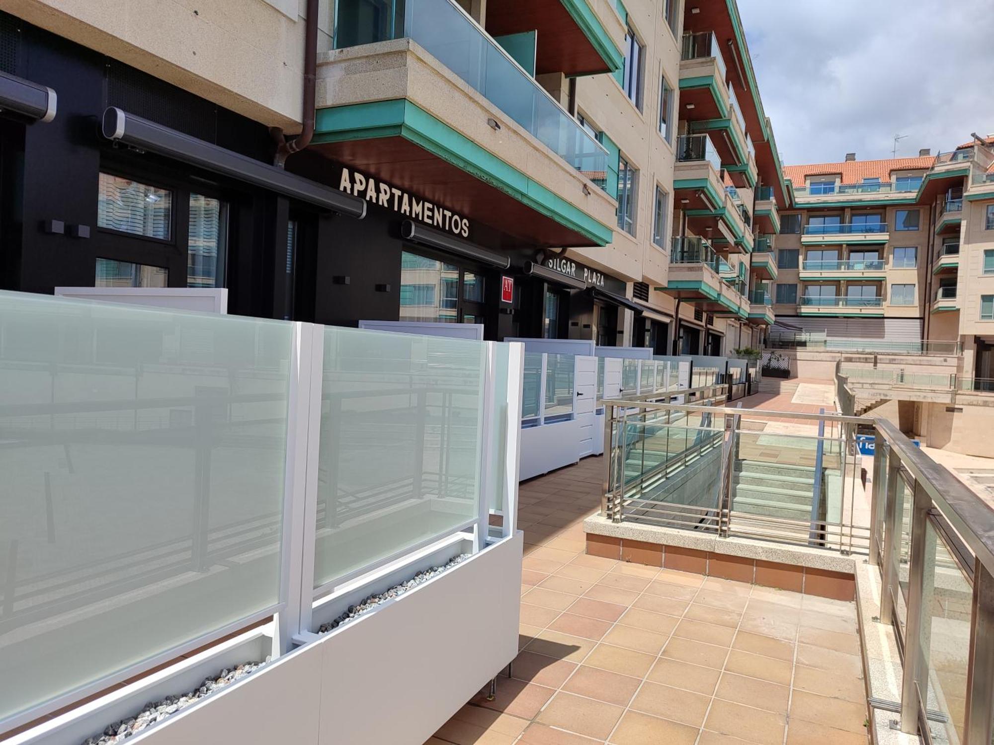 Apartamentos Silgar Plaza 桑亨霍 外观 照片