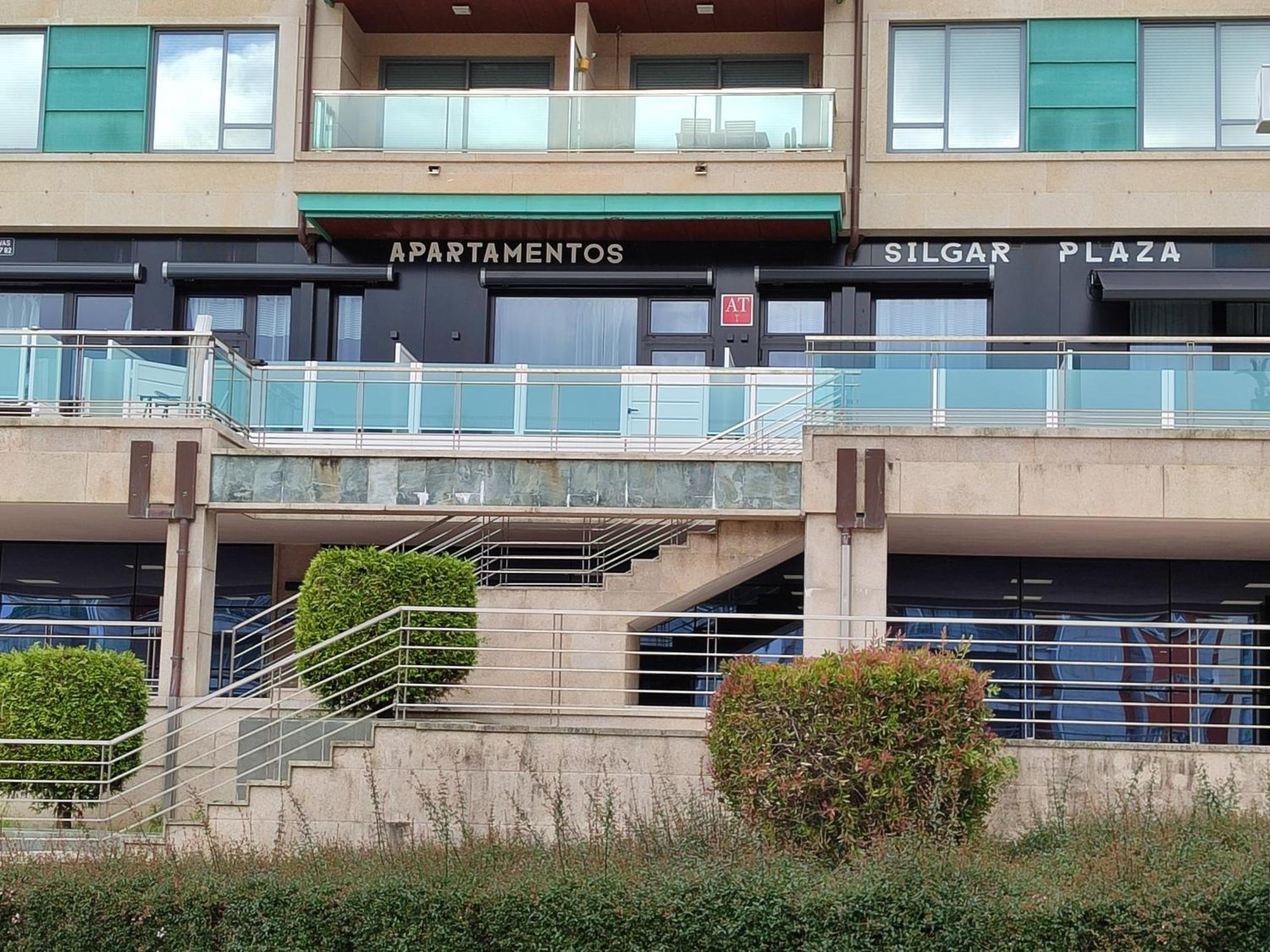 Apartamentos Silgar Plaza 桑亨霍 外观 照片