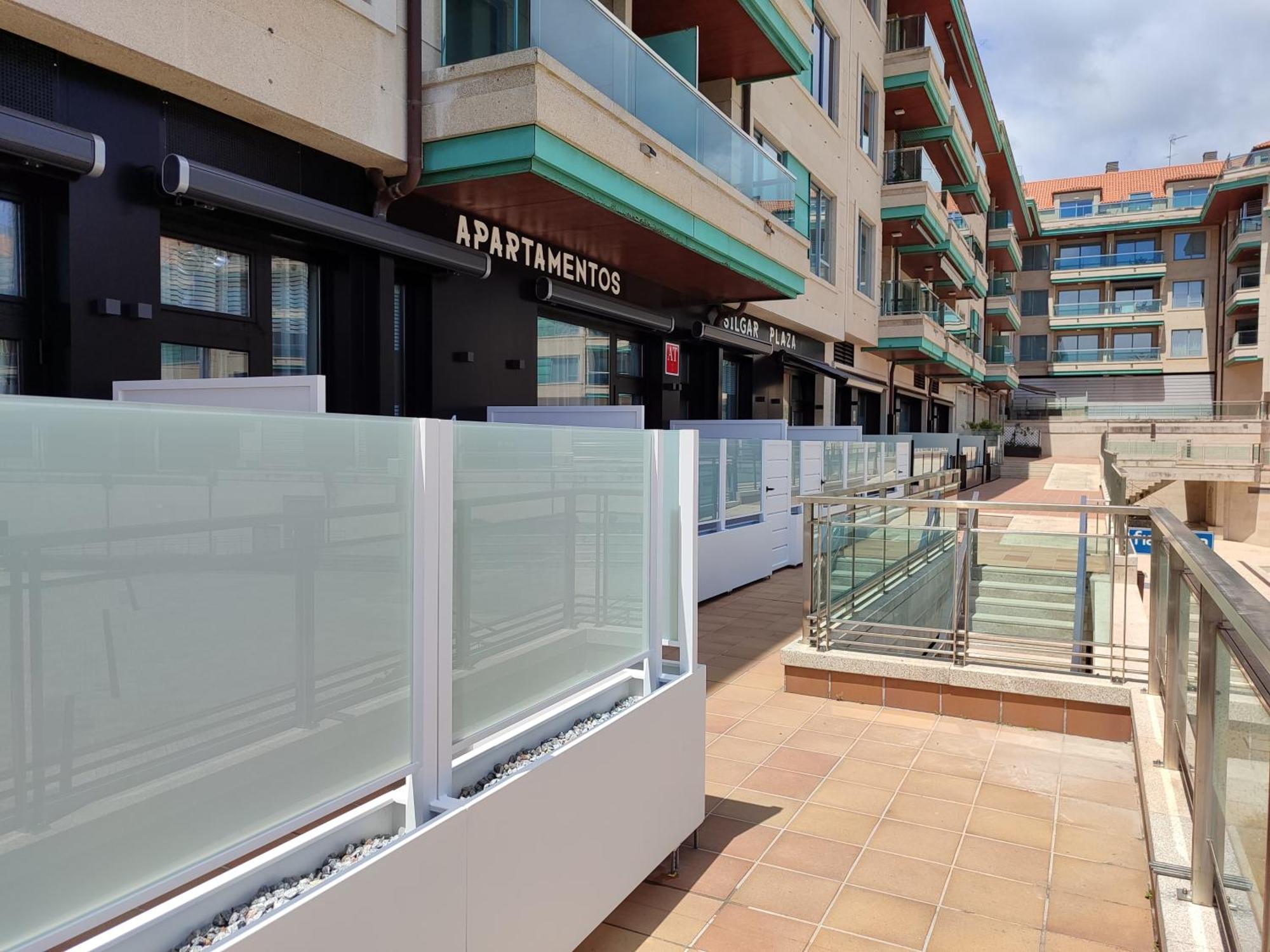 Apartamentos Silgar Plaza 桑亨霍 外观 照片