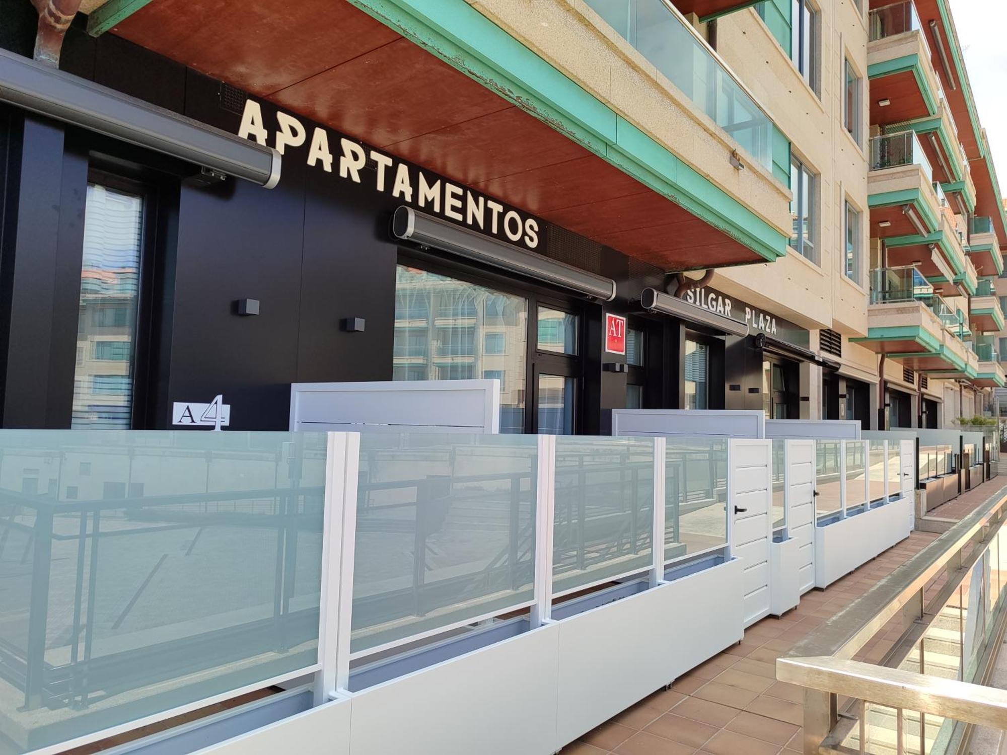 Apartamentos Silgar Plaza 桑亨霍 外观 照片