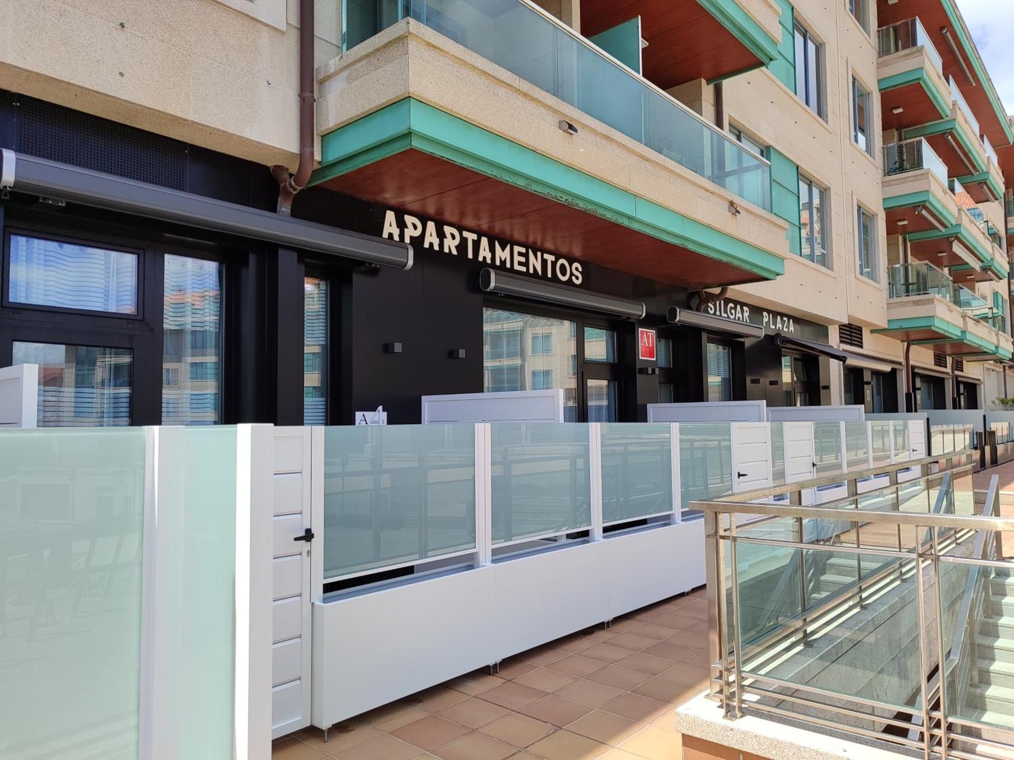 Apartamentos Silgar Plaza 桑亨霍 外观 照片