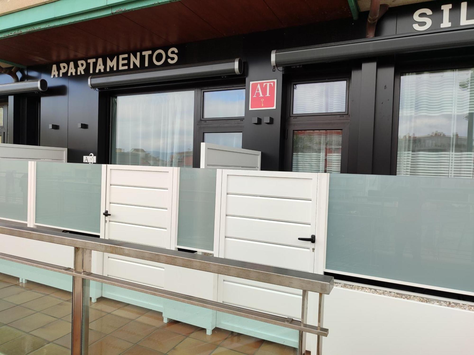 Apartamentos Silgar Plaza 桑亨霍 外观 照片