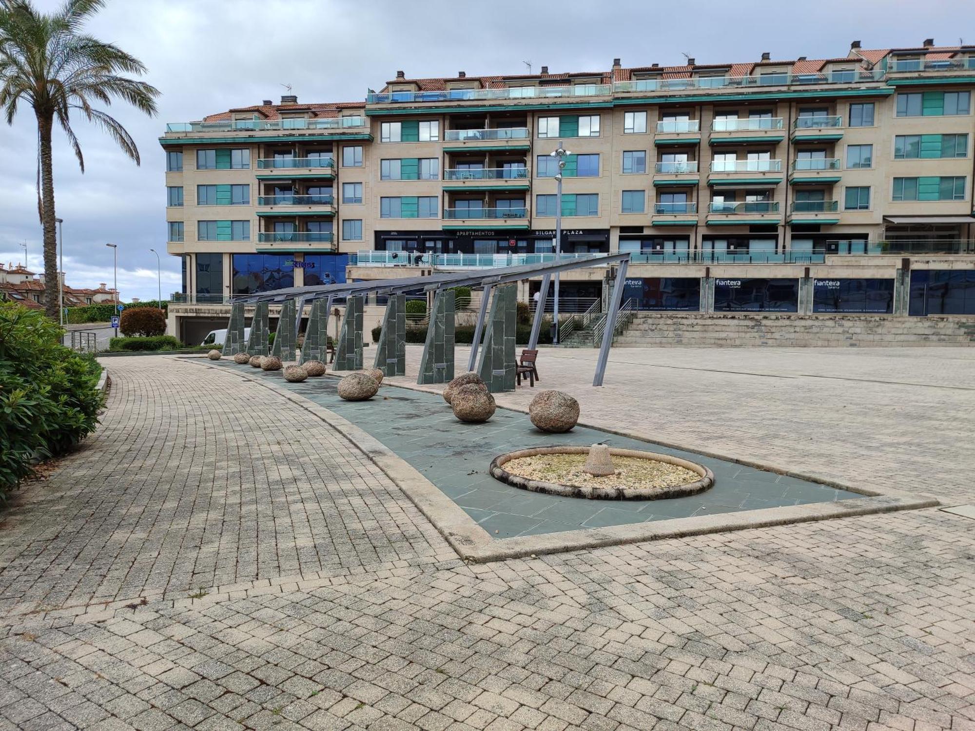 Apartamentos Silgar Plaza 桑亨霍 外观 照片